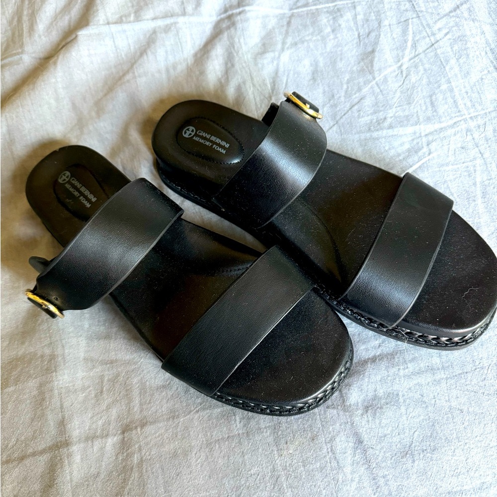Giani Bernini Memory Foam Sandals New 8.5 - image 1